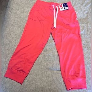 Champion terry fleece Capri Joggers